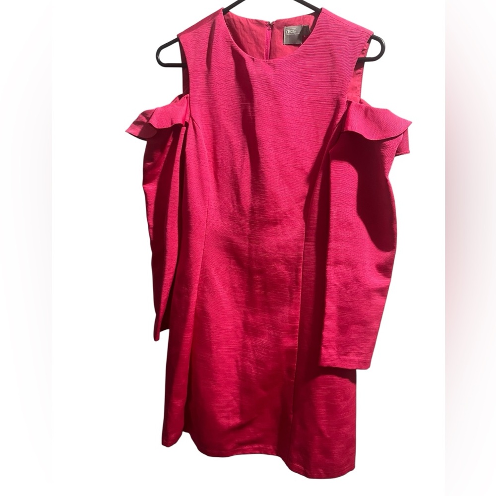 ASOS Cold Shoulder Pink Women's Dress